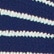 color: Navy & White Stripe